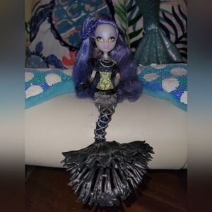 Vintage Monster High Doll Freaky Fusion Sirena Von Boo, Gen One 2014